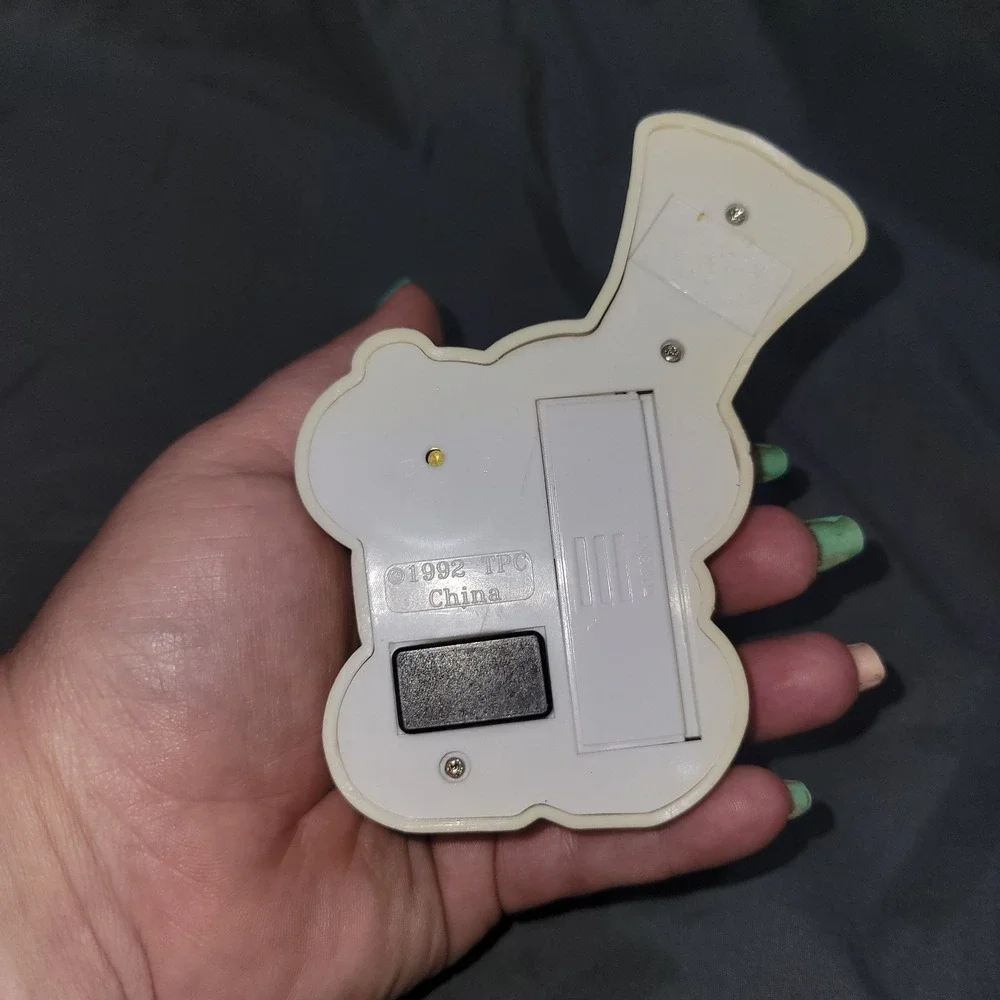 Vintage 1992 Pillsbury Poppin' Fresh Doughboy Timer Clock Magnet